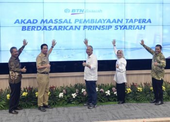Bank BTN Gelar Akad Massal KPR Syariah, 2.300 Unit Rumah Siap Akad Kredit Hasil Kolaborasi BTN Syariah dan BP Tapera