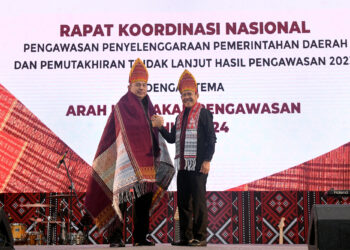 Rakornas Pengawasan dan Pemutakhiran TLHP 2023,  Sekdaprov Sumut Jabarkan Peningkatan Tata Kelola Pemerintahan Sejak 2019
