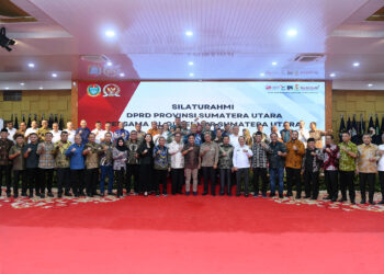 Gelar Silaturahmi Bersama DPRD Sumut,  Pj Gubernur Berharap Sinergi Eksekutif dan Legislatif Semakin Baik  FOTO: