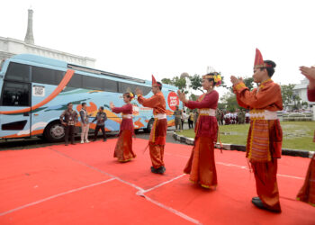 Terima Bus KPK RI,  Pemprov Sumut Sampaikan Berbagai Capaian Tata Kelola Pemerintahan
