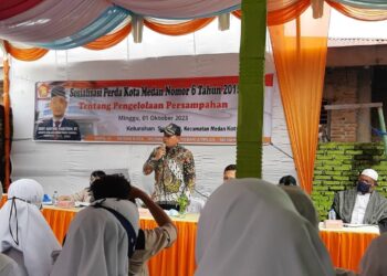 Sosialisasi Perda No 6/2015, Dedy Aksyari : Pemko Medan Harus Tegakkan Sanksi Bagi yang Buang Sampah Sembarangan