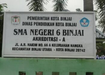 Lampiran SP2B Rekapitulasi Penggunaan Dana BOS Reguler TA 2022 di SMAN 6 Binjai