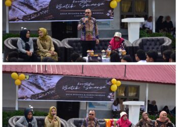 Meriahkan Hari Batik Nasional, OSIS SMAN 1 Binjai Adakan Kegiatan Kreatif Batik Smansa