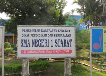 Dana BOS Reguler SMA Negeri 1 Stabat Sebesar Rp1.663.570.000