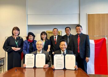 Tingkatkan Riset Internasional, USU MoU dengan Chiba University of Commerce di Jepang