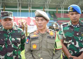 Pemko Medan Gelar Apel Batalyon Jalak Cakti Trantibum
