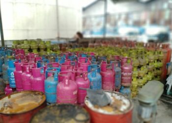 Bareskrim Polri dan Polda Sumut Gerebek Gudang Pengoplosan Gas LPG Subsidi di KIM II