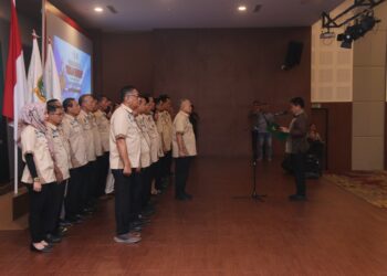 Berantas Peredaran Narkoba,  Pj Gubernur Hassanudin Kukuhkan Satgas Sekolah Bersinar Sumut