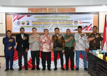 Rakor Lintas Sektoral Ops Mantab Brata Wujudkan Pemilu Aman dan Kondusif