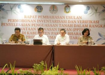 Bupati Pakpak Bharat Hadiri Rapat Pembahasan PPTPKH Di Provinsi Sumut