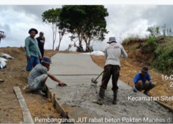 JUT Di Lokasi  Food Estate Mulai Dikerjakan, Kelompok Tani Food Estate Ucapkan Terima Kasih Ke Bupati