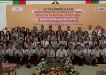 45 Siswa /Siswi SMA dan SMK Se Kabupaten Pakpak Bharat  Ikuti Bimbingan Belajar Dari Perkumpulan Gajah Toba dan GO