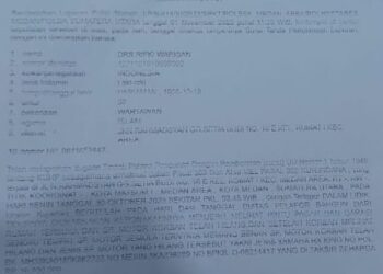Rumah Dibobol Maling, Sepeda Motor Wakil Ketua PWI Sumut Raib