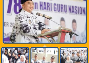 Hari Guru, Bupati Labuhanbatu dr H Erik Berikan Kado Istimewa