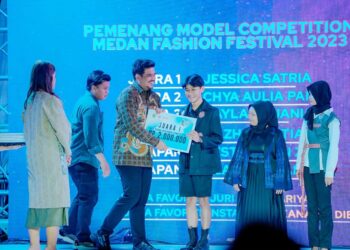 Hasil Penjualan Busana MFF akan Disumbangkan ke YKI Medan