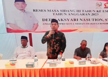 Serap Aspirasi Masyarakat, Dedy Aksyari Nasution Gelar Reses di Medan Amplas
