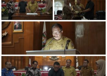 Wakil Bupati Asahan Rapat Paripurna di DPRD Kabupaten Asahan