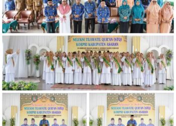 Sekda Buka Seleksi Tilawatil Qur’an Korpri Kabupaten Asahan