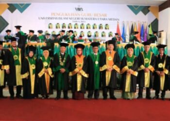 20 Guru Besar UINSU Dikukuhkan, Prof Nurhayati: Fikih Integratif, Perpaduan Agama dan Ilmu Kesehatan untuk Kesejahteraan