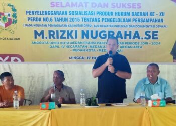 Rizki Nugraha : Masih Sedikit Masyarakat Kota Medan Mau Mengolah Sampah Jadi Pemasukan Tetap