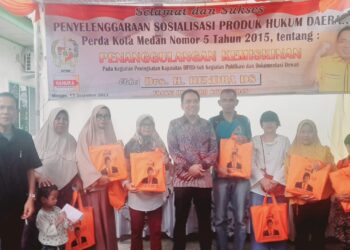 Sosialisasi Perda No 5 Tahun 2015, Hendra DS Harap Tidak Ada Lagi Warga Miskin Tak Dapat Bantuan