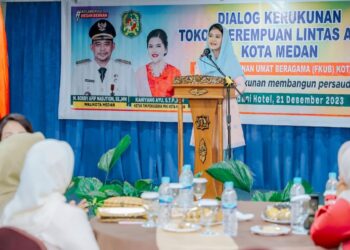 Ajak Kaum Perempuan Ikut Jaga Kerukunan, Kahiyang Ayu : Apapun Agamanya Kita Tetap Saudara