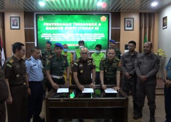 Pidmil Kejati Sumut Tahap II Perkara Koneksitas Dugaan Korupsi Eradikasi Lahan PT PSU Rp50,4 Miliar
