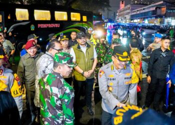Pastikan Ibadah Malam Natal Aman dan Damai, Bobby Nasution Bersama Pj Gubsu Tinjau Sejumlah Gereja