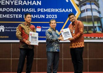 Terima LHP Kepatuhan Atas PBJ TA 2023, Perlindungan Sipahutar : DPRD Komitmen Libatkan Seluruh Unsur Masyarakat Kawal Kinerja Pemko Medan