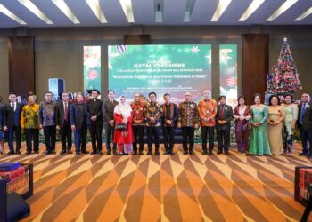 Hadiri Perayaan Natal Oikumene dan RSUP Adam Malik, Pj Gubernur Sumut Harap Momen Ini Tingkatkan Nilai Kemanusiaan Masyarakat