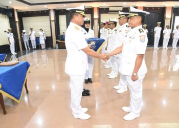 Tiga Jabatan Strategis Koarmada II Kembali Bergulir, Pangkoarmada II Pimpin Sertijab