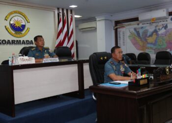Pangkoarmada II Ikut Rapat Pengurus Komite Olahraga Militer Indonesia TNI AL