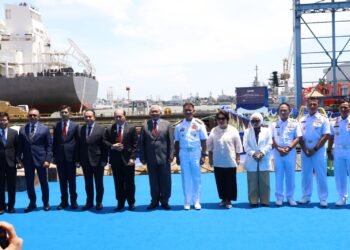 Kaskoarmada II Hadiri Ceremony Of Keel Laying Landing Dock and First Steel Cutting Landing Dock Philippines