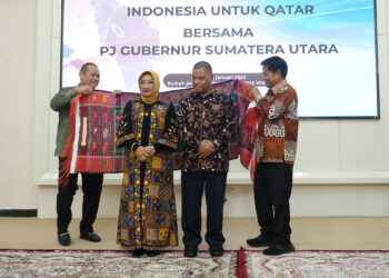 Terima Kunjungan Dubes Indonesia untuk Qatar, Pj Gubernur Sumut Optimis Kerja Sama akan Semakin Kuat