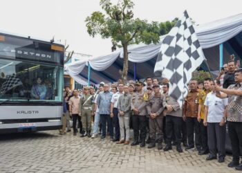 Bobby Nasution Luncurkan Bus Listrik Gratis