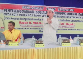 Sosialisasi Perda No 4 Tahun 2012, Bayek : Masyarakat Juga Perlu Tahu Perda Sistem Kesehatan Kota