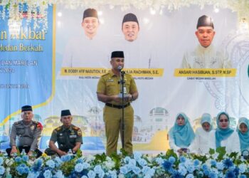 Pengajian Akbar di Marelan, Wadah Kuatkan Persaudaraan dan Tingkatkan Kepedulian