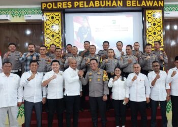 Komisi I DPRD Medan – Polres Belawan, Kerjasama Ciptakan Suasana Kondusif di Pemilu 2024