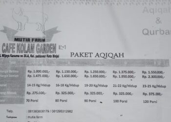 Mutia Farm Layani Penjualan, Pemotongan dan Masak Daging Kambing Buat Aqiqah serta Qurban