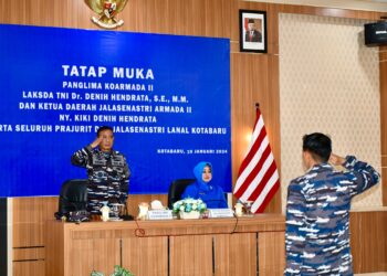 Lebih Dekat Dengan Prajurit Jajaran Koarmada II, Pangkoarmada II Laksanakan Tatap Muka