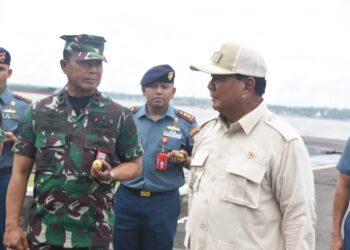 Pangkoarmada II Sambut Kedatangan Menhan RI