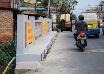 Jembatan di Medan Perjuangan Selesai Diperbaiki