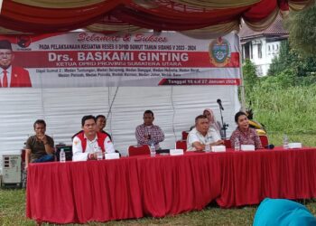 Gelar Reses, Ketua DPRD Sumut Ajak Warga Sumatera Utara Sukseskan Pesta Demokrasi