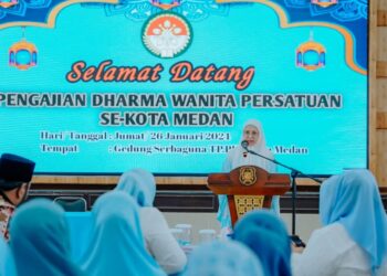 DWP Kota Medan Gelar Pengajian Rutin, Pererat Silaturahmi dan Kekeluargaan