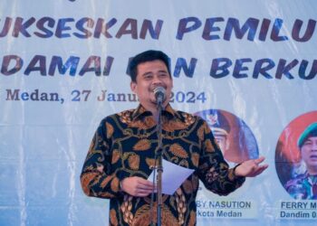 Seminar Kebangsaan HKI, Bobby Nasution Ajak Wujudkan Pemilu Aman, Damai dan Berkualitas