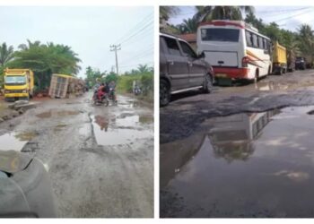 Pemprov Sumut Diharapkan Perbaiki Akses Jalan Provinsi Kecamatan Pangkatan – Panai Hulu Yang Rusak Parah
