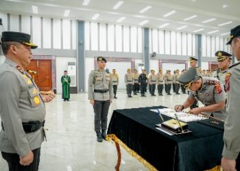 Kapolda Sumut Pimpin Sertijab Kapolres Nias dan Madina