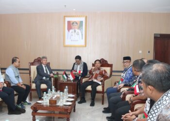 Bertemu dengan Dubes Palestina, Pj Gubernur Sumut Pastikan akan Terus Berikan Dukungan ke Palestina