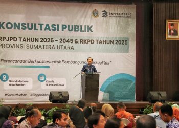 Sekdaprov Harap RPJPD Sumut 2025 – 2045 Selaras dengan Visi Indonesia Emas