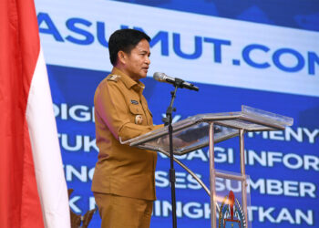 Beri Kemudahan dan Fasilitasi UMKM, Pj Gubernur Sumut Luncurkan Aplikasi Simitrasumut.com